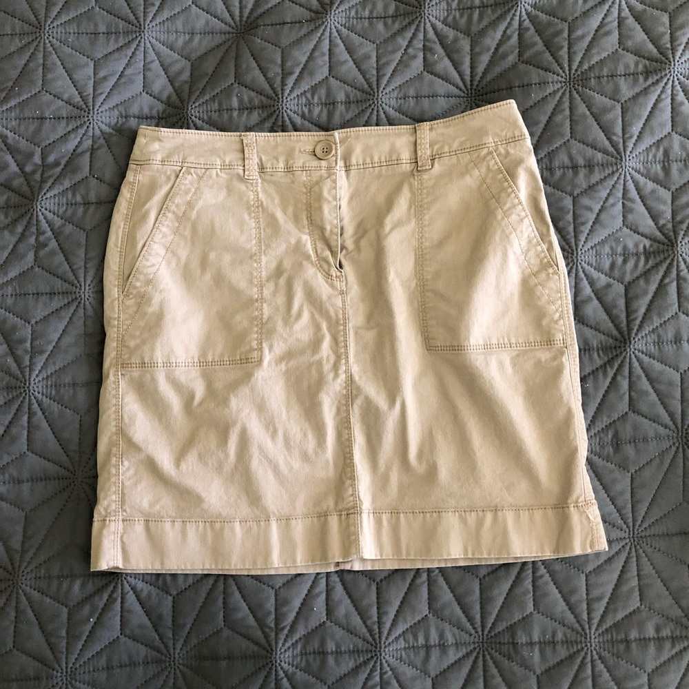 Loft jean skirt